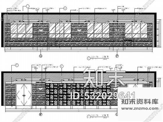 施工图吉林市级税务行政单位现代酒店装修施工图cad施工图下载【ID:532029641】