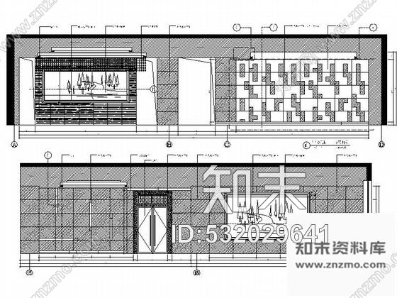 施工图吉林市级税务行政单位现代酒店装修施工图cad施工图下载【ID:532029641】
