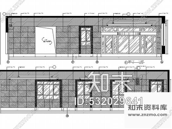 施工图吉林市级税务行政单位现代酒店装修施工图cad施工图下载【ID:532029641】