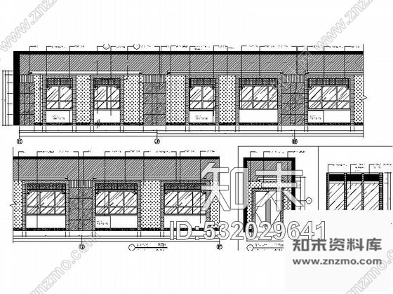 施工图吉林市级税务行政单位现代酒店装修施工图cad施工图下载【ID:532029641】