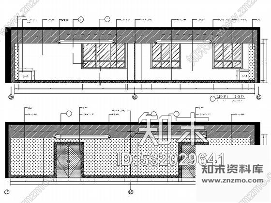 施工图吉林市级税务行政单位现代酒店装修施工图cad施工图下载【ID:532029641】