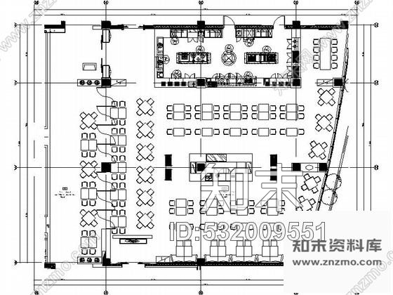 施工图安徽五星级酒店全日制餐厅装修图施工图下载【ID:532009551】