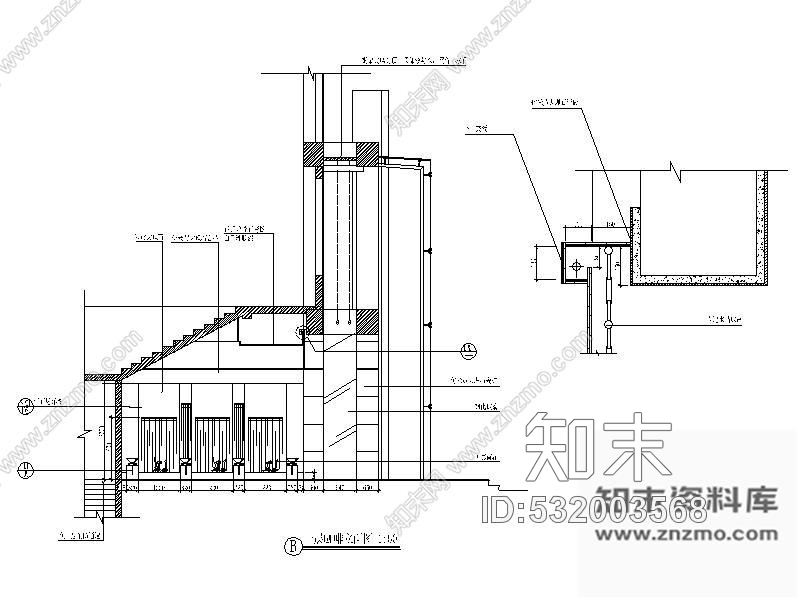 施工图首层某西式咖啡厅室内装修图含效果施工图下载【ID:532003568】