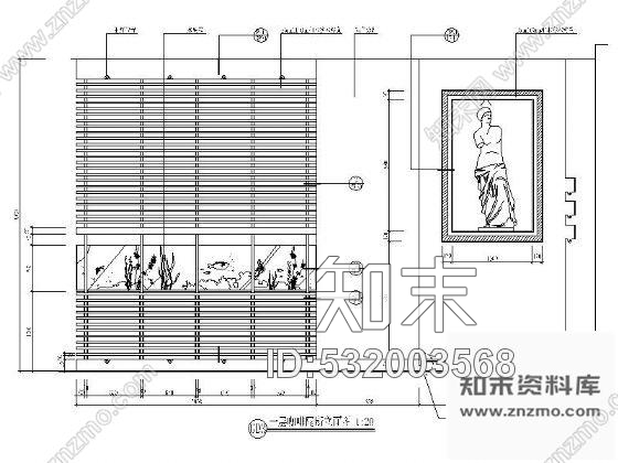 施工图首层某西式咖啡厅室内装修图含效果施工图下载【ID:532003568】