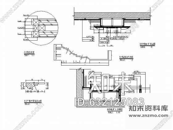 施工图北京奢华欧式KTV包厢室内设计装修图cad施工图下载【ID:632125083】