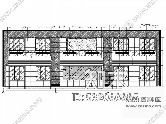 施工图吉林机关管理行政单位高档综合办公楼装修施工图施工图下载【ID:532086885】