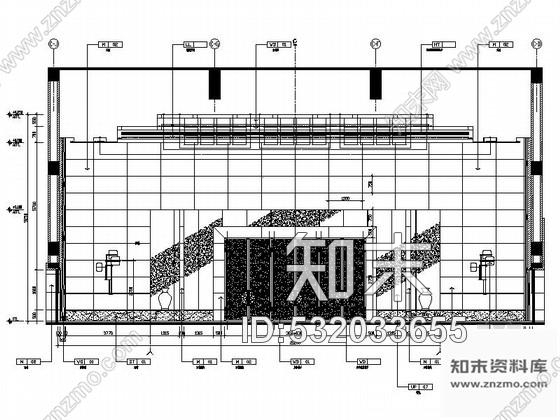 施工图苏州苏式恬静新中式风格会议酒店大堂设计施工图含效果cad施工图下载【ID:532033655】