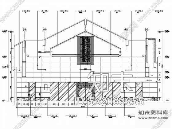 施工图苏州苏式恬静新中式风格会议酒店大堂设计施工图含效果cad施工图下载【ID:532033655】