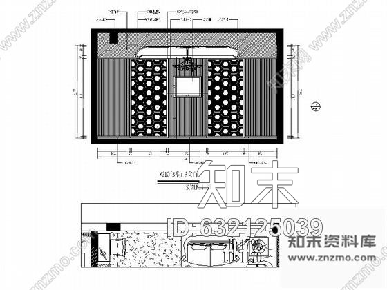 施工图福建豪华欧式音乐会所包厢装修图含效果cad施工图下载【ID:632125039】