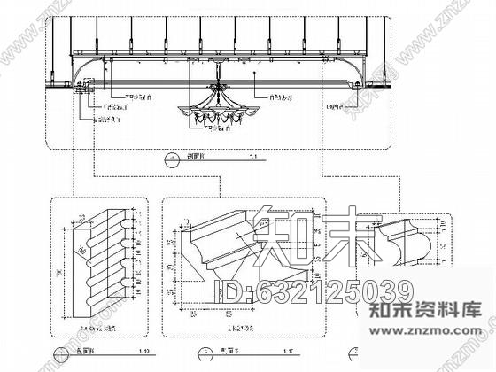 施工图福建豪华欧式音乐会所包厢装修图含效果cad施工图下载【ID:632125039】