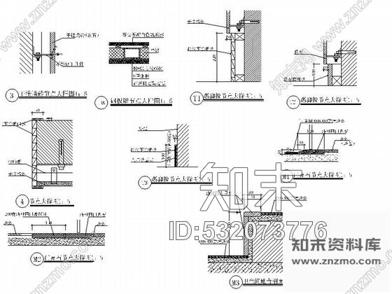 施工图青岛中国工商银行某分行室内装修图cad施工图下载【ID:532073776】