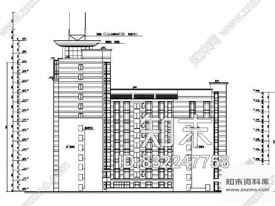 图块/节点医院平面图cad施工图下载【ID:832247758】