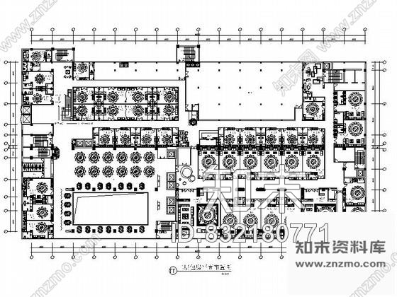 图块/节点某娱乐休闲会所平面布局图cad施工图下载【ID:832180771】