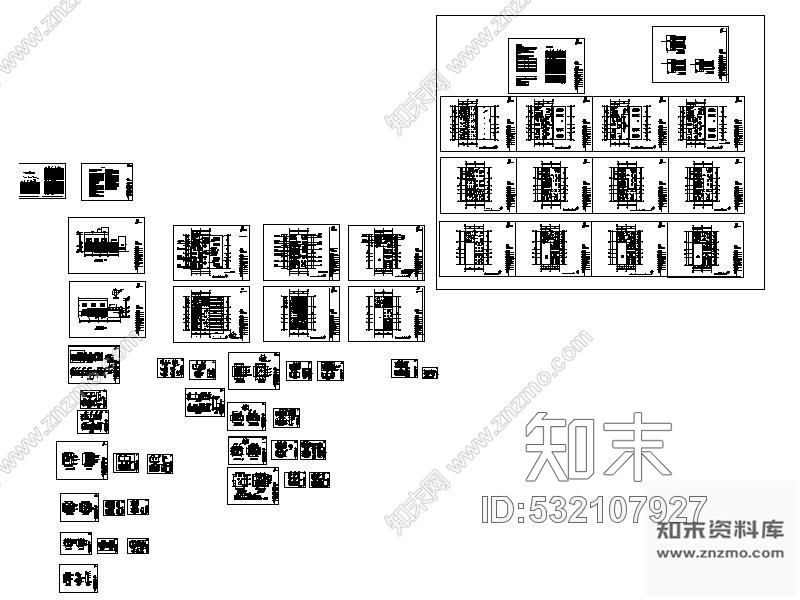 施工图浙江奥迪4S店室内装饰施工图施工图下载【ID:532107927】