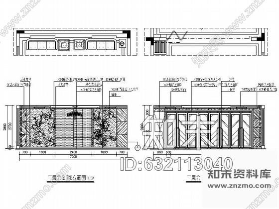 施工图重庆豪华混搭时尚会所室内施工图cad施工图下载【ID:632113040】