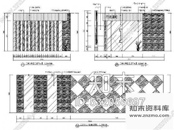 施工图经典华丽国际酒店室内装修图cad施工图下载【ID:532056697】