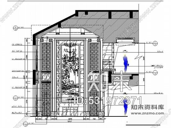 施工图长春诗意大气中式复古别墅室内设计CAD施工图cad施工图下载【ID:531972371】