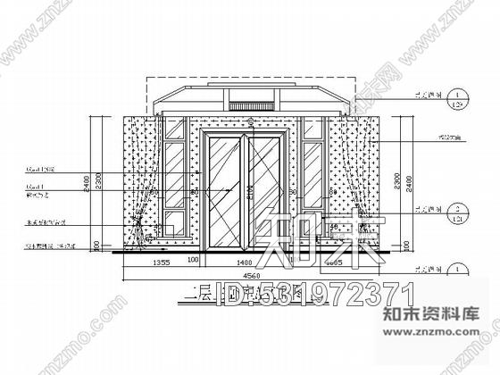 施工图长春诗意大气中式复古别墅室内设计CAD施工图cad施工图下载【ID:531972371】