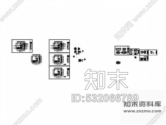 施工图浙江一间小小的服装专卖店及办公区域施工图cad施工图下载【ID:532066789】
