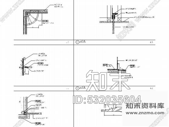 施工图广东豪华文化主题酒店行政套房装修CAD竣工图cad施工图下载【ID:532035604】