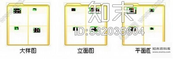 施工图广东豪华文化主题酒店行政套房装修CAD竣工图cad施工图下载【ID:532035604】