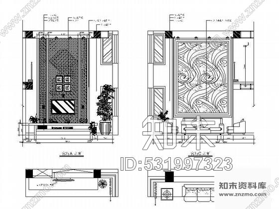 施工图浙江双层别墅设计装修图cad施工图下载【ID:531997323】