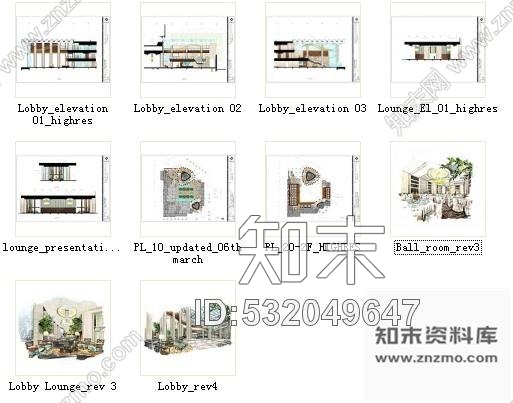 施工图喜来登大酒店中国某处施工图含手绘cad施工图下载【ID:532049647】