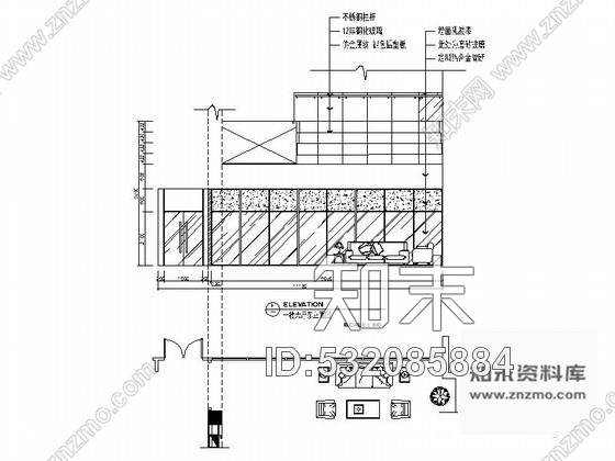 施工图江苏三层科技公司办公楼室内装修图cad施工图下载【ID:532085884】