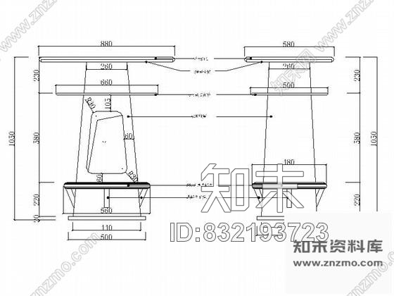 图块/节点广东某时尚前卫酒吧吧台详图cad施工图下载【ID:832193723】