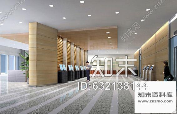 施工图江苏某学院图书馆装修图(含效果)cad施工图下载【ID:632138144】