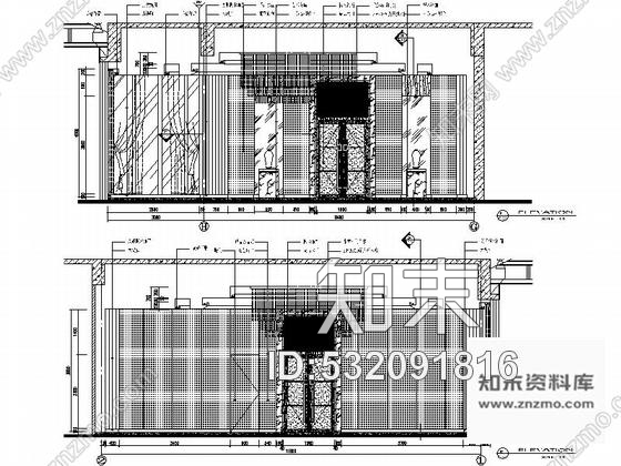 施工图江苏某博览会会议中心室内装修施工图含效果cad施工图下载【ID:532091816】