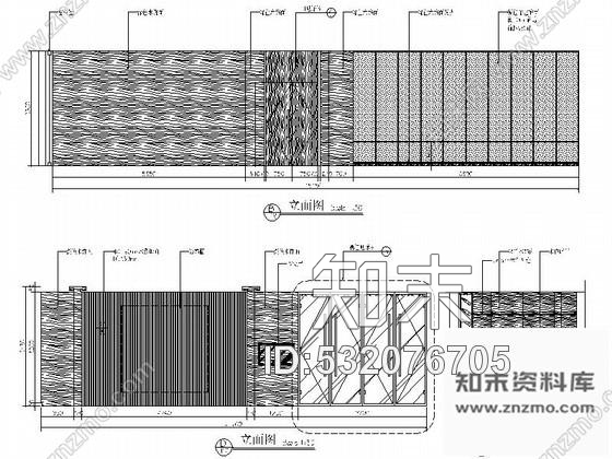 施工图沈阳某经典售楼处办公室内装修图cad施工图下载【ID:532076705】