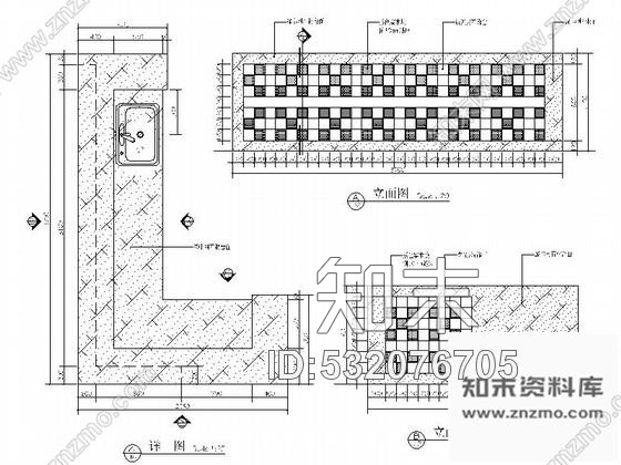 施工图沈阳某经典售楼处办公室内装修图cad施工图下载【ID:532076705】