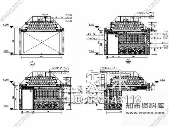施工图广东设计之都中式风情佛寺殿堂CAD装修施工图cad施工图下载【ID:632143119】