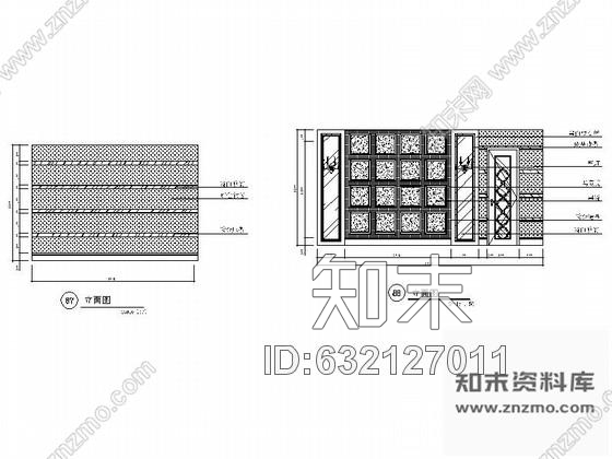 施工图某欧式娱乐会所包房16装修图cad施工图下载【ID:632127011】