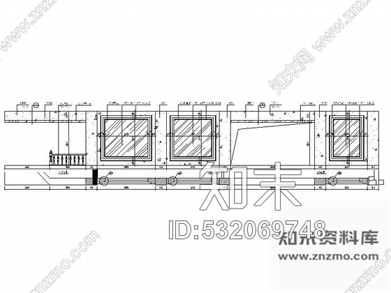 施工图知名品牌现代时尚家具专卖店CAD装修施工图cad施工图下载【ID:532069748】