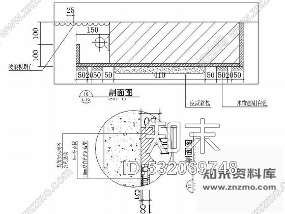 施工图知名品牌现代时尚家具专卖店CAD装修施工图cad施工图下载【ID:532069748】