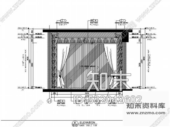 施工图深圳蛇口某国际大酒店K6房型客房室内装修图施工图下载【ID:532042602】