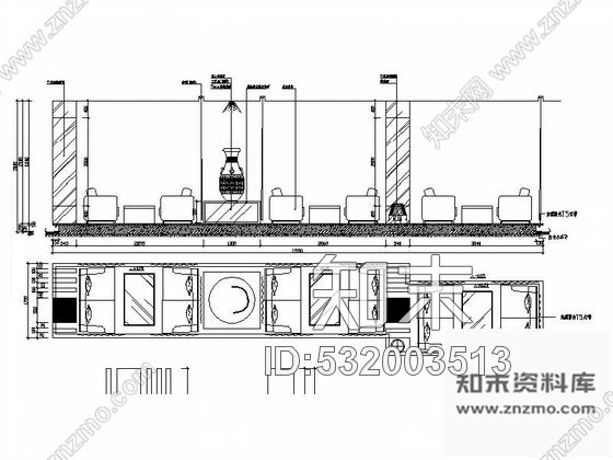 施工图福建设计感十足的西式咖啡厅室内施工图施工图下载【ID:532003513】