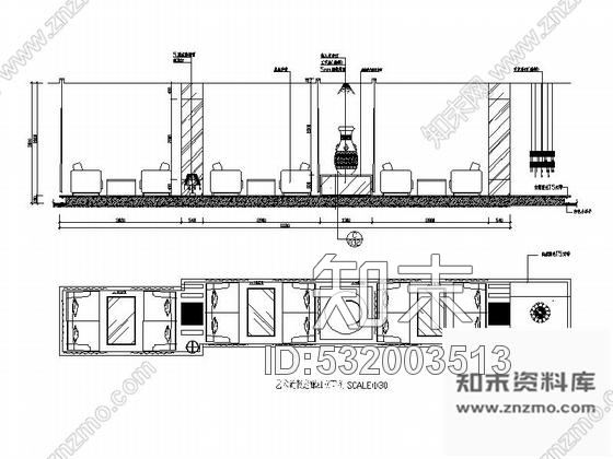 施工图福建设计感十足的西式咖啡厅室内施工图施工图下载【ID:532003513】