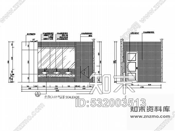 施工图福建设计感十足的西式咖啡厅室内施工图施工图下载【ID:532003513】