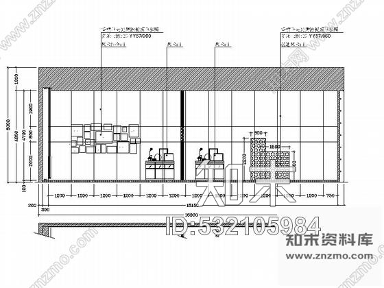 施工图广东韩国家具展厅室内装修施工图施工图下载【ID:532105984】