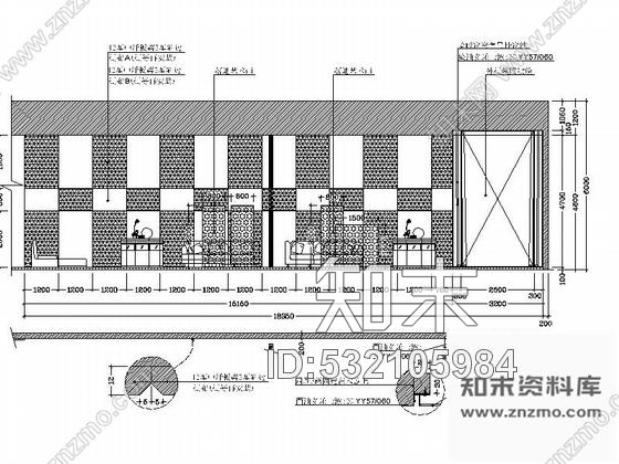 施工图广东韩国家具展厅室内装修施工图施工图下载【ID:532105984】