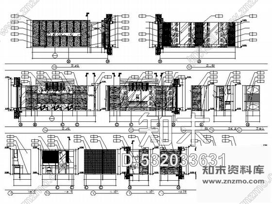 施工图四川五星级旅游酒店餐厅装修设计CAD施工图含效果施工图下载【ID:532033631】