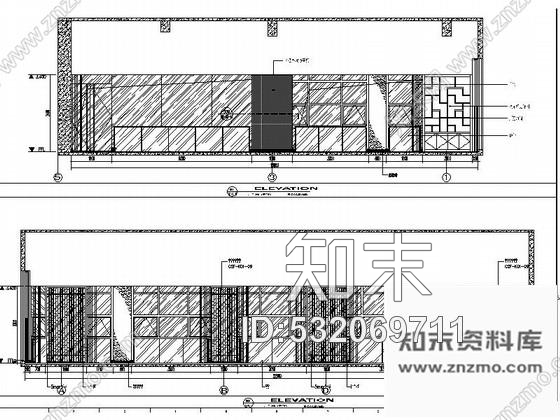 施工图江苏高档现代风格酒店式公寓加售楼处室内装修施工图含效果cad施工图下载【ID:532069711】