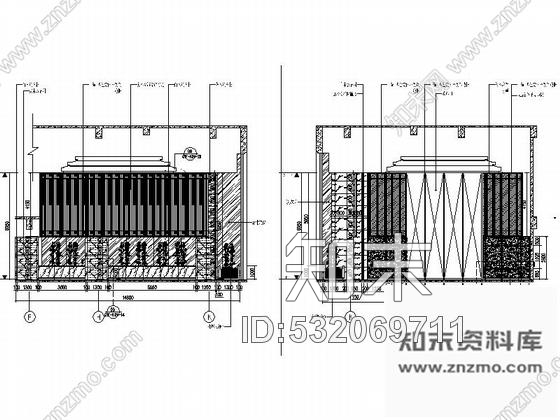 施工图江苏高档现代风格酒店式公寓加售楼处室内装修施工图含效果cad施工图下载【ID:532069711】