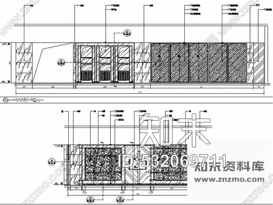 施工图江苏高档现代风格酒店式公寓加售楼处室内装修施工图含效果cad施工图下载【ID:532069711】