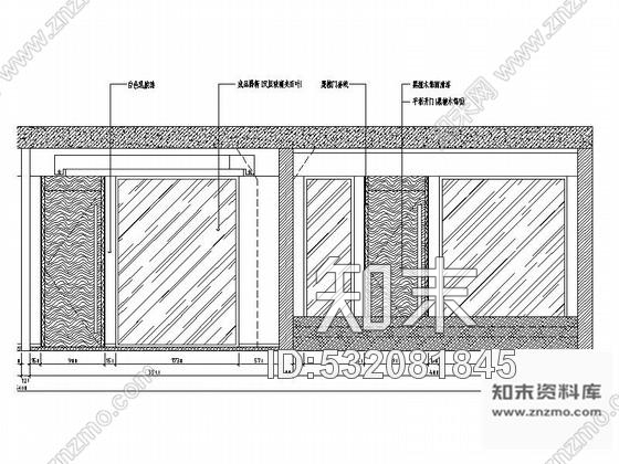 施工图上海某大型服务中心现代办公楼室内设计cad施工图施工图下载【ID:532081845】