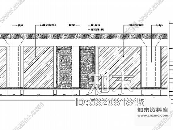 施工图上海某大型服务中心现代办公楼室内设计cad施工图施工图下载【ID:532081845】