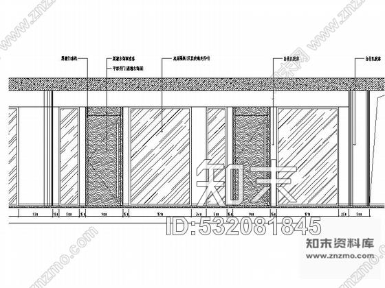 施工图上海某大型服务中心现代办公楼室内设计cad施工图施工图下载【ID:532081845】